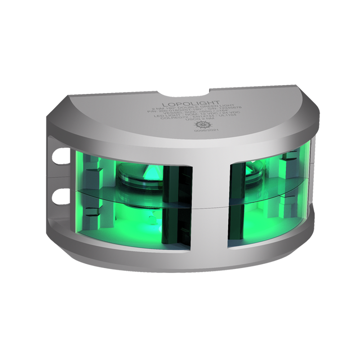 2nm 180° Green, Double Nav Light